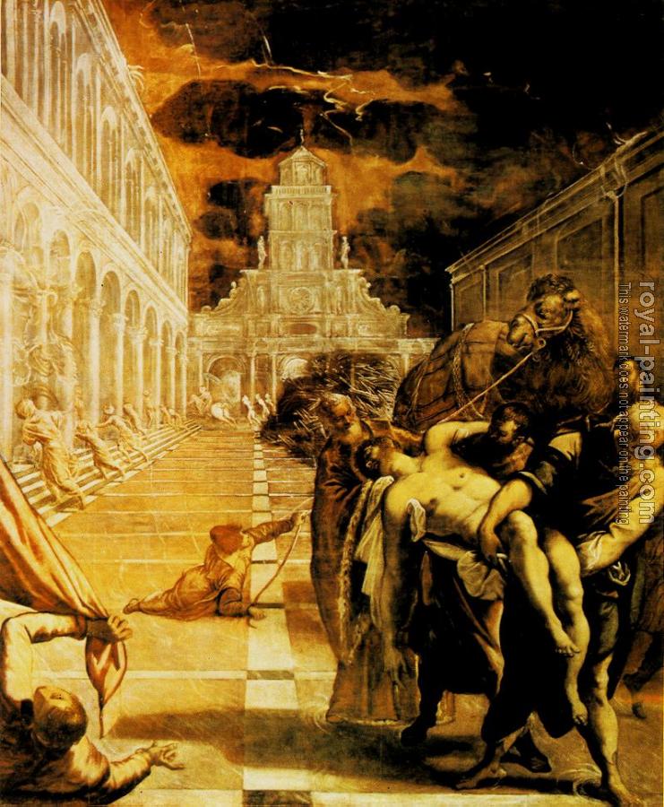 Jacopo Robusti Tintoretto : The Stealing of the Dead Body of St Mark